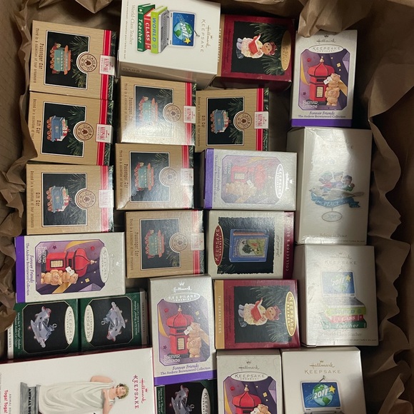 Roughly 62 Hallmark Ornaments. Various kinds. A few never out of the box.. - Picture 4 of 10